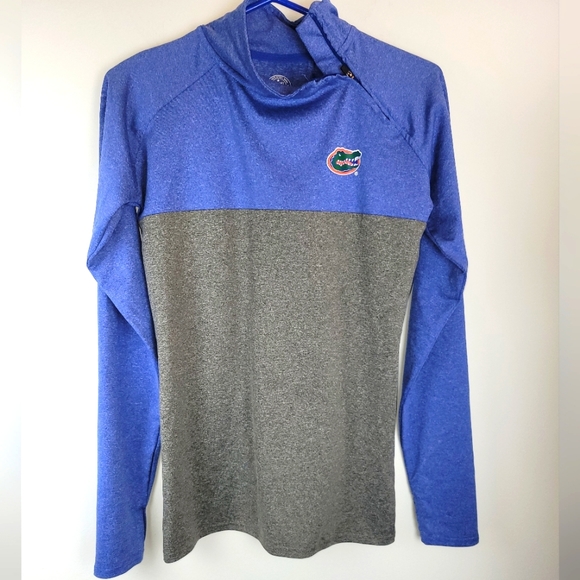 Rivalry Threads Tops - Women's University of Florida Gators 1/4 Side Zip Pullover Sz S